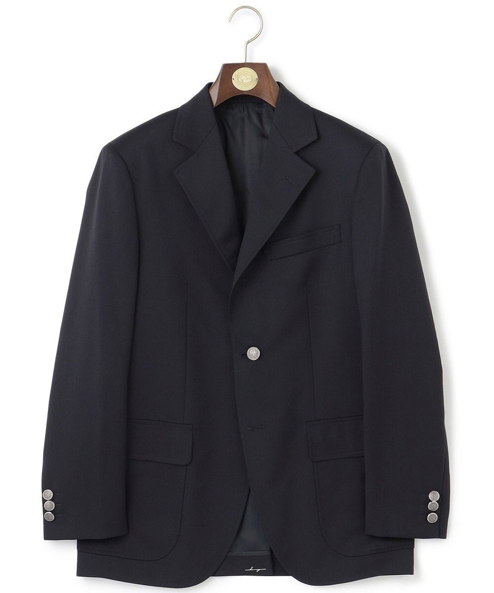 【ジェイ プレス/J.PRESS / MEN】の【WEB・一部店舗限定】シングルブレザー/銀釦 /背抜き /三つボタン段返り インテリア・キッズ・メンズ・レディースファッション・服の通販 founy(ファニー) 　ファッション　Fashion　メンズファッション　MEN　アウター　Coats Outerwear/Men　テーラードジャケット　Tailored Jackets　春　Spring　シェイプ　Shape　ショルダー　Shoulder　ジャケット　Jacket　スペシャル　Special　S/S・春夏　Ss・Spring/Summer　夏　Summer　ビジネス 仕事 通勤　Business　ネイビー系|ID: prp329100004539515 ipo3291000000032075068