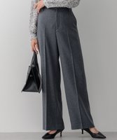 【23区/NIJYUSANKU】の【セットアップ対応/洗える】ウールライクカルゼ ワイド パンツ 人気、トレンドファッション・服の通販 founy(ファニー) ファッション Fashion レディースファッション Fashion for Women セットアップ Matching Sets レディースパンツ・ボトムス Pants & Trousers / Bottoms インナー Innerwear 洗える Machine Washable ジャケット Jacket, Outerwear ストレッチ Stretch, Stretchy Fabric スーツ Suit, Formalwear セットアップ Set-Up, Coordinated Outfit センター Center, Center Line ツイル Twist, Twisted Detail テーラード Tailored, Tailored Fit 人気 Popular, Best Seller リアル Real, Realistic ワイド Wide, Wide Fit A/W・秋冬 Autumn/Winter 冬 Winter / This Winter 2024年 2024 2024-2025秋冬・A/W Autumn/Winter 2024–25 AW24–25 |ID:prp329100004539525
