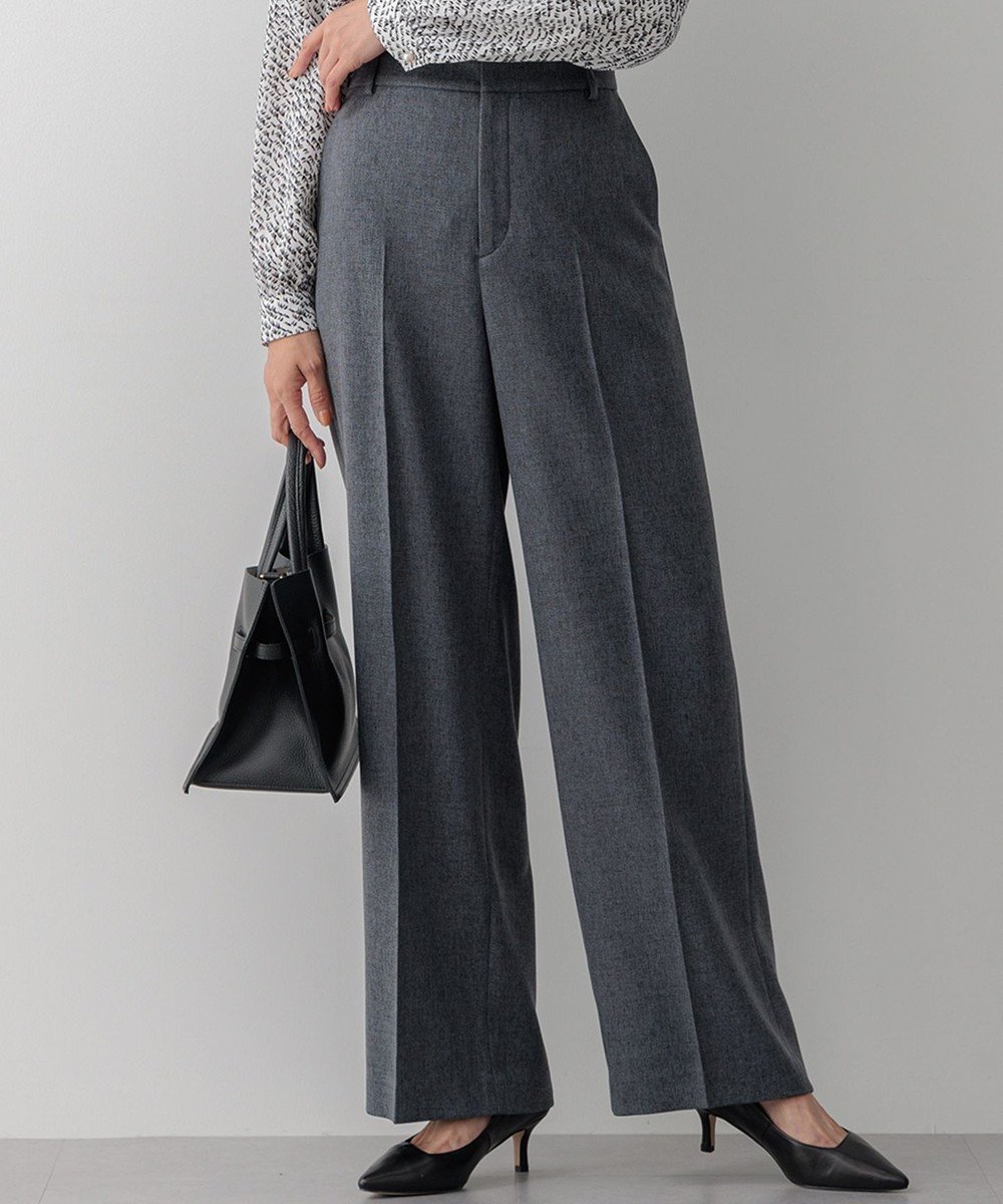 【23区/NIJYUSANKU】の【セットアップ対応/洗える】ウールライクカルゼ ワイド パンツ インテリア・キッズ・メンズ・レディースファッション・服の通販 founy(ファニー) ファッション Fashion レディースファッション Fashion for Women セットアップ Matching Sets レディースパンツ・ボトムス Pants & Trousers / Bottoms インナー Innerwear 洗える Machine Washable ジャケット Jacket, Outerwear ストレッチ Stretch, Stretchy Fabric スーツ Suit, Formalwear セットアップ Set-Up, Coordinated Outfit センター Center, Center Line ツイル Twist, Twisted Detail テーラード Tailored, Tailored Fit 人気 Popular, Best Seller リアル Real, Realistic ワイド Wide, Wide Fit A/W・秋冬 Autumn/Winter 冬 Winter / This Winter 2024年 2024 2024-2025秋冬・A/W Autumn/Winter 2024–25 AW24–25 グレー系|ID: prp329100004539525 ipo3291000000033642374