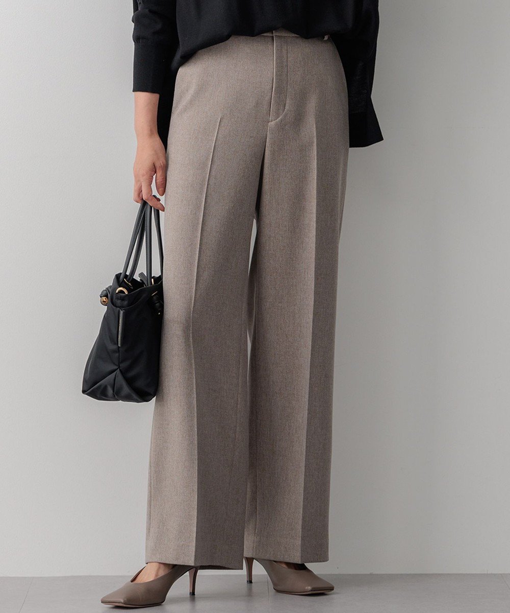 【23区/NIJYUSANKU】の【セットアップ対応/洗える】ウールライクカルゼ ワイド パンツ インテリア・キッズ・メンズ・レディースファッション・服の通販 founy(ファニー) ファッション Fashion レディースファッション Fashion for Women セットアップ Matching Sets レディースパンツ・ボトムス Pants & Trousers / Bottoms インナー Innerwear 洗える Machine Washable ジャケット Jacket, Outerwear ストレッチ Stretch, Stretchy Fabric スーツ Suit, Formalwear セットアップ Set-Up, Coordinated Outfit センター Center, Center Line ツイル Twist, Twisted Detail テーラード Tailored, Tailored Fit 人気 Popular, Best Seller リアル Real, Realistic ワイド Wide, Wide Fit A/W・秋冬 Autumn/Winter 冬 Winter / This Winter 2024年 2024 2024-2025秋冬・A/W Autumn/Winter 2024–25 AW24–25 ベージュ系|ID: prp329100004539525 ipo3291000000033642376