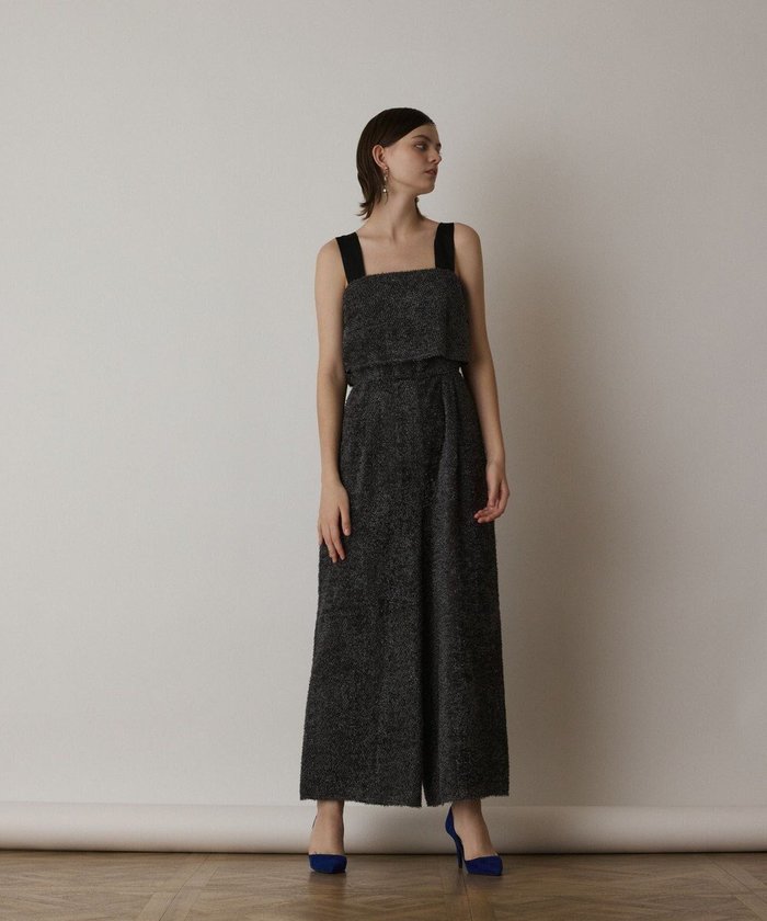 【グレース コンチネンタル/GRACE CONTINENTAL】のカットジャガードサロペット インテリア・キッズ・メンズ・レディースファッション・服の通販 founy(ファニー) https://founy.com/ ファッション Fashion レディースファッション WOMEN ワンピース Dress オールインワン ワンピース All In One Dress サロペット Salopette カットジャガード Cut Jacquard サロペット Overalls フリンジ Fringe ワイド Wide エレガント 上品 Elegant 夏 Summer 定番 Standard 春 Spring S/S・春夏 Ss・Spring/Summer |ID: prp329100004539531 ipo3291000000032075374