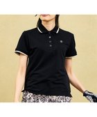 【23区 ゴルフ/NIJYUSANKU GOLF】の【吸水速乾/UVケア】5色から選べる◎色違いでほしくなるシンプル大人 ポロシャツ ブラック系|ID: prp329100004539532 ipo3291000000032075399