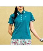 【23区 ゴルフ/NIJYUSANKU GOLF】の【吸水速乾/UVケア】5色から選べる◎色違いでほしくなるシンプル大人 ポロシャツ パイングリーン系|ID: prp329100004539532 ipo3291000000032075401