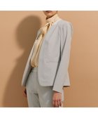 【ベイジ,/BEIGE,】のAUDREY / ノーカラージャケット 人気、トレンドファッション・服の通販 founy(ファニー) ファッション Fashion レディースファッション Fashion for Women アウター Coat / Outerwear Collection レディースジャケット・軽アウター Jackets ノーカラージャケット / シンプル上品コーデ Collarless Jackets エレガント 上品 Elegant コンパクト Compact, Small Size サテン Satin, Glossy Fabric ジャケット Jacket, Outerwear ストレッチ Stretch, Stretchy Fabric フォルム Silhouette, Form ボトム Bottoms, Lower Wear 夏 Summer 春 Spring S/S・春夏 SS, Spring/Summer, Warm Season 洗える Machine Washable ビジネス 仕事 通勤 Business / Work / Commuting thumbnail L.Gray|ID: prp329100004539543 ipo3291000000032708120