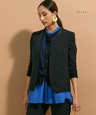 【ベイジ,/BEIGE,】のAUDREY / ノーカラージャケット 人気、トレンドファッション・服の通販 founy(ファニー) ファッション Fashion レディースファッション Fashion for Women アウター Coat / Outerwear Collection レディースジャケット・軽アウター Jackets ノーカラージャケット / シンプル上品コーデ Collarless Jackets エレガント 上品 Elegant コンパクト Compact, Small Size サテン Satin, Glossy Fabric ジャケット Jacket, Outerwear ストレッチ Stretch, Stretchy Fabric フォルム Silhouette, Form ボトム Bottoms, Lower Wear 夏 Summer 春 Spring S/S・春夏 SS, Spring/Summer, Warm Season 洗える Machine Washable ビジネス 仕事 通勤 Business / Work / Commuting thumbnail Black|ID: prp329100004539543 ipo3291000000032708121