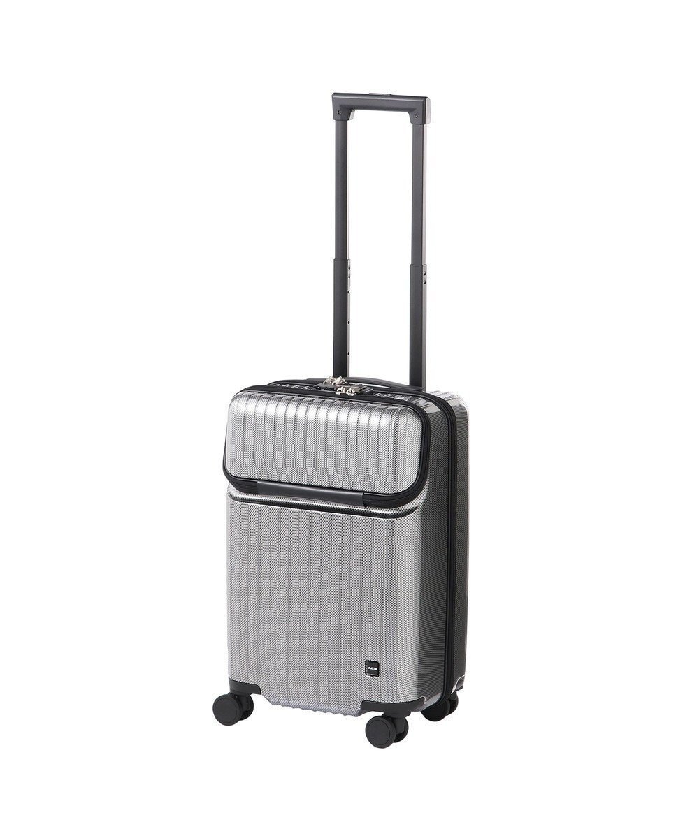 【エースバッグズアンドラゲッジ/ACE BAGS & LUGGAGE】のACE タッシェ スーツケース ストッパー機能 2~3泊 機内持ち込み 06536 エース インテリア・キッズ・メンズ・レディースファッション・服の通販 founy(ファニー) 　ファッション　Fashion　レディースファッション　WOMEN　スーツ　Suits　フロント　Front　ポケット　Pocket　旅行　Travel　スーツケース キャリーケース　Suitcase　ビジネス 仕事 通勤　Business　ブラックカーボン|ID: prp329100004539557 ipo3291000000032125795