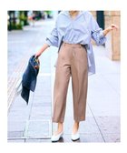 【エニィ スィス/any SiS】の【保温効果/ストレッチ】シリーズ累計13万枚突破!ビューティサーモ ワイドパンツ キャメル|ID: prp329100004539564 ipo3291000000034298317