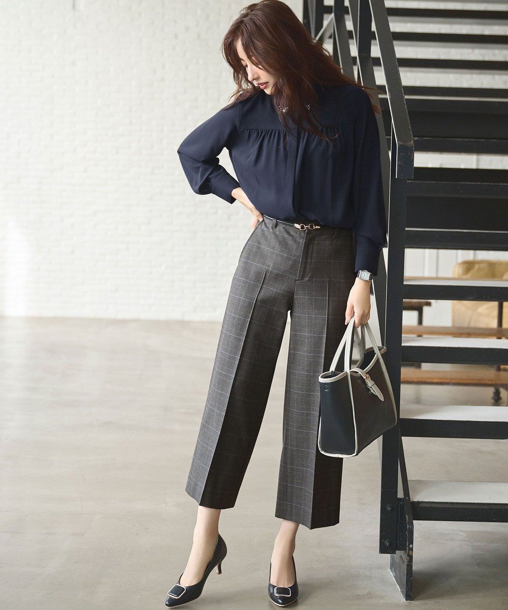 【エニィ スィス/any SiS】の【保温効果/ストレッチ】シリーズ累計13万枚突破!ビューティサーモ ワイドパンツ インテリア・キッズ・メンズ・レディースファッション・服の通販 founy(ファニー)  ファッション Fashion レディースファッション Fashion for Women パンツ Pants & Trousers ストレッチ Stretch, Stretchy Fabric センター Center, Center Line 人気 Popular, Best Seller バランス Balance, Style Balance ワイド Wide, Wide Fit A/W・秋冬 Autumn/Winter ビジネス 仕事 通勤 Business / Work / Commuting グレーグレンチェック|ID: prp329100004539564 ipo3291000000034298318