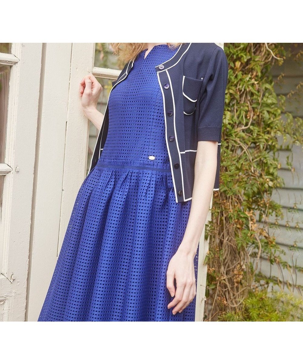 【トッカ/TOCCA】の【洗える】SAILOR カーディガン インテリア・キッズ・メンズ・レディースファッション・服の通販 founy(ファニー) 　ファッション　Fashion　レディースファッション　Fashion for Women　トップス・カットソー　Cut & Sew Tops　カーディガン・羽織り　Layered Style Cardigans　2024年　2024　2024春夏・S/S　Spring/Summer 2024 SS24　カーディガン　Cardigan, Knitwear　夏　Summer　春　Spring　S/S・春夏　SS, Spring/Summer, Warm Season　洗える　Machine Washable　ネイビー系|ID: prp329100004539576 ipo3291000000033708629