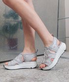 【インター ショシュール/INTER-CHAUSSURES】の【BUSSOLA】厚底スポーティサンダル グレー雑材|ID: prp329100004539582 ipo3291000000032075733