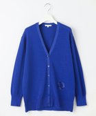 【自由区/JIYU-KU】の【カタログ掲載・洗える】エンブレムニット カーディガン ブルー|ID: prp329100004539588 ipo3291000000032075774