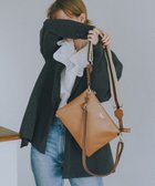 【トプカピ/TOPKAPI】の【TREASURE TOPKAPI】ストライプベルト・レザー2wayショルダーバッグ キャメル|ID: prp329100004539591 ipo3291000000032075808