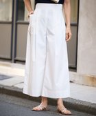 【ハッシュニュアンス/#Newans】の【セレモニーにも】スカートライクワイドパンツ ホワイト|ID: prp329100004539592 ipo3291000000034778909