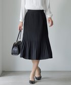 【ジェイ プレス/J.PRESS】の【洗える】ノルディス2wayジョーゼット プリーツ スカート ブラック系|ID: prp329100004539597 ipo3291000000033690095