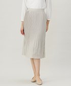 【ジェイ プレス/J.PRESS】の【洗える】ノルディス2wayジョーゼット プリーツ スカート ベージュ系|ID: prp329100004539597 ipo3291000000033690096