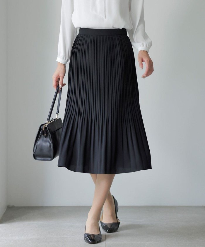 【ジェイ プレス/J.PRESS】の【洗える】ノルディス2wayジョーゼット プリーツ スカート インテリア・キッズ・メンズ・レディースファッション・服の通販 founy(ファニー) https://founy.com/ ファッション Fashion レディースファッション Fashion for Women スカート Skirts プリーツスカート / 上品フェミニンスタイル Pleated Skirts エレガント 上品 Elegant 洗える Machine Washable ジョーゼット Georgette, Semi-Sheer Fabric ストレッチ Stretch, Stretchy Fabric ドレープ Drape, Draping Fabric プリーツ Pleats, Pleated A/W・秋冬 Autumn/Winter S/S・春夏 SS, Spring/Summer, Warm Season 夏 Summer ビジネス 仕事 通勤 Business / Work / Commuting |ID: prp329100004539597 ipo3291000000034411284