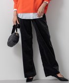 【23区/NIJYUSANKU】の【洗える】23区DENIM ベルベットストレッチ ワイドパンツ 人気、トレンドファッション・服の通販 founy(ファニー) ファッション Fashion レディースファッション WOMEN パンツ Pants 洗える Washable カシミヤ Cashmere シルク Silk ストレッチ Stretch ストレート Straight スーピマ Supima デニム Denim トレンド Trend 定番 Standard バランス Balance ベルベット Velvet ボーイズ Boys ワイド Wide A/W・秋冬 Aw・Autumn/Winter・Fw・Fall-Winter 冬 Winter 2024年 2024 2024-2025秋冬・A/W Aw/Autumn/Winter/Fw/Fall/2024-2025 thumbnail グレー系|ID: prp329100004539598 ipo3291000000032226121