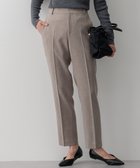【23区/NIJYUSANKU】の【洗える】ウールライクカルゼ テーパードパンツ ベージュ系|ID: prp329100004539599 ipo3291000000032075844
