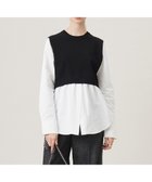 【アイシービー/iCB】の【2WAY・洗える】シャツクロスコンビニットプルオーバー 人気、トレンドファッション・服の通販 founy(ファニー) ファッション Fashion レディースファッション Fashion for Women トップス・カットソー Cut & Sew Tops ニット Knit Tops & Sweaters シャツ・ブラウス・オフィスカジュアル Elegant Blouses & Button-Ups カジュアルプルオーバー・ニットトップス Pullovers & Knit Tops / Casual Pullovers インナー Innerwear 春 Spring 洗える Machine Washable ギャザー Gathered, Ruffled コンパクト Compact, Small Size ジャケット Jacket, Outerwear スタイリッシュ Stylish, Fashionable セーター Sweater, Knitwear ダブル Double, Double-Breasted ツイル Twist, Twisted Detail トレンド Trend, Trending Now ドッキング Docking, Mixed Material 人気 Popular, Best Seller ベスト Vest, Waistcoat ミラノリブ Milano Rib, Milano Stitch S/S・春夏 SS, Spring/Summer, Warm Season 夏 Summer 2025年 2025 2025春夏・S/S Spring/Summer 2025 SS25 thumbnail ブラック系|ID: prp329100004539609 ipo3291000000033247345