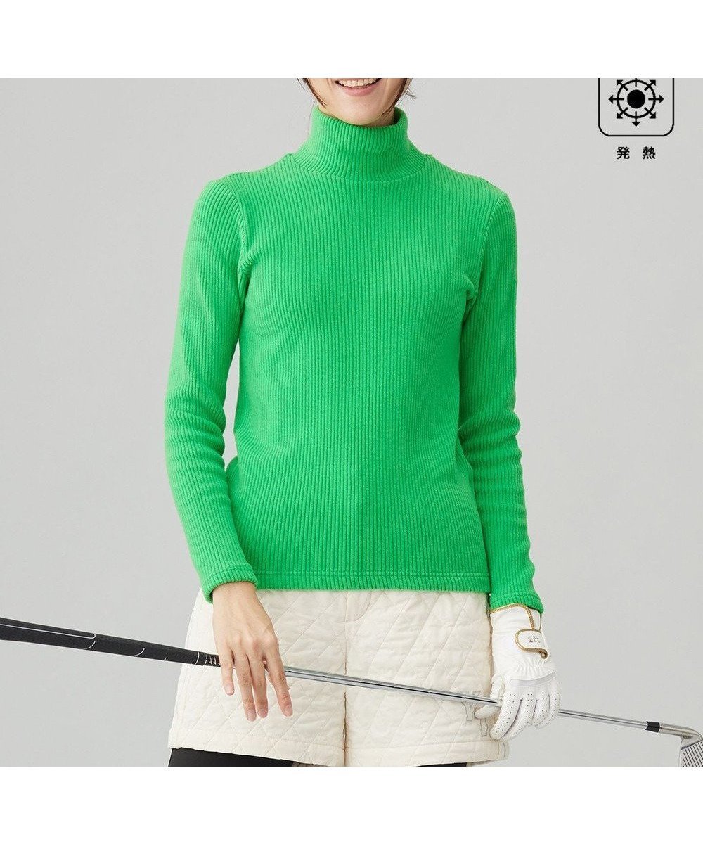 【23区 ゴルフ/NIJYUSANKU GOLF】の【WOMEN】グランサーモリブ モックネック 保温性抜群なのに着膨れ感軽減 お出かけにも◎ インテリア・キッズ・メンズ・レディースファッション・服の通販 founy(ファニー) 　ファッション　Fashion　レディースファッション　WOMEN　トップス・カットソー　Tops/Tshirt　パーカ　Sweats　スウェット　Sweat　ゴルフ　Golf　カシミヤ　Cashmere　サークル　Circle　スウェット　Sweat　ストレッチ　Stretch　モックネック　Mock Neck　冬　Winter　定番　Standard　A/W・秋冬　Aw・Autumn/Winter・Fw・Fall-Winter　ピーコックグリーン系|ID: prp329100004539612 ipo3291000000032075917