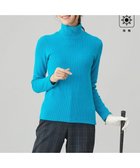 【23区 ゴルフ/NIJYUSANKU GOLF】の【WOMEN】グランサーモリブ モックネック 保温性抜群なのに着膨れ感軽減 お出かけにも◎ ターコイズブルー系|ID: prp329100004539612 ipo3291000000032075918