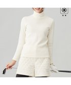 【23区 ゴルフ/NIJYUSANKU GOLF】の【WOMEN】グランサーモリブ モックネック 保温性抜群なのに着膨れ感軽減 お出かけにも◎ アイボリー系|ID: prp329100004539612 ipo3291000000035724126