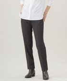 【ジェイ プレス/J.PRESS】の【洗える】T/Rアルガンシルクチェック テーパード パンツ グレーチェック系|ID: prp329100004539618 ipo3291000000032076006