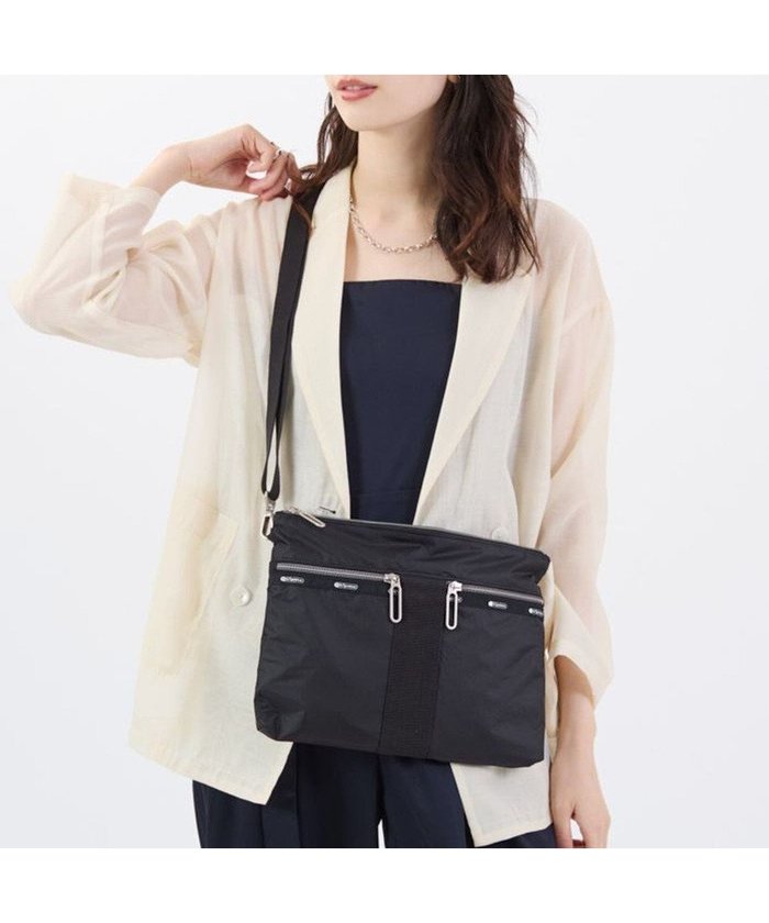 【レスポートサック/LeSportsac】のPOUCH CROSSBODY/ブラックC インテリア・キッズ・メンズ・レディースファッション・服の通販 founy(ファニー) https://founy.com/ ファッション Fashion レディースファッション Fashion for Women コンパクト Compact, Small Size 軽量 Lightweight, Ultra Light ショルダー Shoulder, Shoulder Strap スポーティ Sporty, Casual Athletic スリム Slim, Slim Fit 財布 Wallet, Purse 人気 Popular, Best Seller プリント Print, Printed Pattern ポケット Pocket, Pocket Detail ポーチ Pouch, Small Case 無地 Plain, Solid Color おすすめ Recommended / Our Picks |ID: prp329100004539622 ipo3291000000033640175