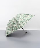 【アウロラ/AURORA】のJILL STUART(ジル スチュアート) 小花プリント クイックオープン晴雨兼用傘(折り畳み・ミニ傘) グリーン|ID: prp329100004539625 ipo3291000000032076041