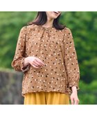 【自由区/JIYU-KU】の【セットアップ対応・洗える】ドットプリント ブラウス ブロンズベース|ID: prp329100004539641 ipo3291000000032653082