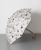 【アウロラ/AURORA】のJILL STUART ジル スチュアート 晴雨兼用一段スライド傘 (ボタニカル柄) ライラック|ID: prp329100004539644 ipo3291000000032076144