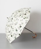 【アウロラ/AURORA】のJILL STUART ジル スチュアート 晴雨兼用一段スライド傘 (ボタニカル柄) ライトグリーン|ID: prp329100004539644 ipo3291000000032076146