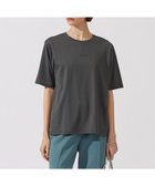 【アイシービー/iCB】の【接触冷感・UVケア・洗える】ロゴTEE カットソー 人気、トレンドファッション・服の通販 founy(ファニー) ファッション Fashion レディースファッション WOMEN トップス・カットソー Tops/Tshirt シャツ/ブラウス Shirts/Blouses ロング / Tシャツ T-Shirts カットソー Cut and Sewn 春 Spring 洗える Washable カットソー Cut And Sew コンパクト Compact プリント Print ベーシック Basic S/S・春夏 Ss・Spring/Summer 夏 Summer 2024年 2024 2024春夏・S/S Ss,Spring/Summer,2024 旅行 Travel thumbnail ロゴ×チャコール系|ID: prp329100004539647 ipo3291000000032148141