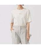 【アイシービー/iCB】の【接触冷感・UVケア・洗える】ロゴTEE カットソー 人気、トレンドファッション・服の通販 founy(ファニー) ファッション Fashion レディースファッション Fashion for Women トップス・カットソー Cut & Sew Tops シャツ・ブラウス・オフィスカジュアル Elegant Blouses & Button-Ups ロングTシャツ・Tシャツ Longline T-Shirts & Tees カットソー・ベーシックTシャツ Cut-and-Sewn Tops / Stretch Tees & Basics 春 Spring 洗える Machine Washable カットソー Cut and Sewn Top コンパクト Compact, Small Size プリント Print, Printed Pattern ベーシック Basic, Essential S/S・春夏 SS, Spring/Summer, Warm Season 夏 Summer 2024年 2024 2024春夏・S/S Spring/Summer 2024 SS24 旅行 Travel thumbnail ロゴ×オフホワイト系|ID: prp329100004539647 ipo3291000000035165462