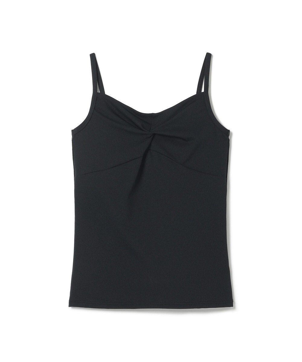 【チャコット/Chacott】のキャミソールトップ インテリア・キッズ・メンズ・レディースファッション・服の通販 founy(ファニー) 　ファッション　Fashion　レディースファッション　WOMEN　トップス・カットソー　Tops/Tshirt　キャミソール / ノースリーブ　No Sleeves　キャミソール　Camisole　デコルテ　Decolletage　ブラック|ID: prp329100004539649 ipo3291000000032076162