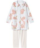 【ツモリチサト スリープ/tsumori chisato SLEEP】のツモリチサト パジャマ 長袖 長ズボン あったか レディース UDW453 /ワコール サックス|ID: prp329100004539654 ipo3291000000032076196