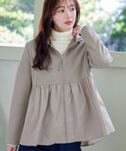 【ティアクラッセ/Tiaclasse】の【洗える】異素材ジップフレアパーカー 人気、トレンドファッション・服の通販 founy(ファニー) ファッション Fashion レディースファッション Fashion for Women トップス・カットソー Cut & Sew Tops レディースパーカー・カジュアルフーディー Casual Hoodies & Sweatshirts カットソー Cut and Sewn Top ギャザー Gathered, Ruffled コンビ Combo, Combination Style ストレート Straight, Straight Cut スリム Slim, Slim Fit タフタ Taffeta, Structured Fabric パーカー Hoodie, Parka ペプラム Peplum, Flared Hem ポケット Pocket, Pocket Detail エレガント 上品 Elegant 切替 Switching, Contrast Panel 夏 Summer S/S・春夏 SS, Spring/Summer, Warm Season 洗える Machine Washable A/W・秋冬 Autumn/Winter thumbnail グレージュ|ID: prp329100004539657 ipo3291000000033673779