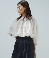 【23区/NIJYUSANKU】の【洗える】へアリ―カットジャカード ブラウス 人気、トレンドファッション・服の通販 founy(ファニー) ファッション Fashion レディースファッション WOMEN トップス・カットソー Tops/Tshirt シャツ/ブラウス Shirts/Blouses インナー Inner 洗える Washable シンプル Simple ジャカード Jacquard セットアップ Set Up トレンド Trend フェザー Feather フリンジ Fringe A/W・秋冬 Aw・Autumn/Winter・Fw・Fall-Winter 冬 Winter 再入荷 Restock/Back In Stock/Re Arrival おすすめ Recommend 2024年 2024 2024-2025秋冬・A/W Aw/Autumn/Winter/Fw/Fall/2024-2025 |ID:prp329100004539704