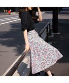 【組曲/KUMIKYOKU】の【23AW】フラワープリント ドラマティック スカート ピンク系5|ID: prp329100004539735 ipo3291000000034605835