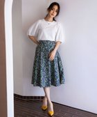 【組曲/KUMIKYOKU】の【23AW】フラワープリント ドラマティック スカート パープル系5|ID: prp329100004539735 ipo3291000000034605836