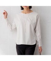 【23区/NIJYUSANKU】の【Oggi4月号掲載/洗える】ミニマルディテールプルオーバー カットソー 人気、トレンドファッション・服の通販 founy(ファニー) 雑誌掲載アイテム Magazine Items ファッション雑誌 Fashion Magazines オッジ Oggi ファッション Fashion レディースファッション WOMEN トップス・カットソー Tops/Tshirt シャツ/ブラウス Shirts/Blouses ロング / Tシャツ T-Shirts プルオーバー Pullover カットソー Cut and Sewn インナー Inner 春 Spring 洗える Washable カットソー Cut And Sew コンパクト Compact 4月号 April Issue ジャケット Jacket ジャージー Jersey 雑誌 Magazine バランス Balance フィット Fit ベスト Vest ボトム Bottom S/S・春夏 Ss・Spring/Summer 再入荷 Restock/Back In Stock/Re Arrival 夏 Summer 2024年 2024 2024春夏・S/S Ss,Spring/Summer,2024 エレガント 上品 Elegant |ID:prp329100004539801