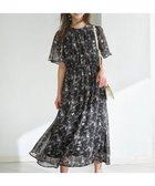 【エニィ スィス/any SiS】の【洗える】フラワープリント ワンピース 人気、トレンドファッション・服の通販 founy(ファニー) ファッション Fashion レディースファッション WOMEN ワンピース Dress シアー Sheer シフォン Chiffon スリーブ Sleeve フェミニン Feminine フラワー Flower フレア Flare プリント Print 再入荷 Restock/Back In Stock/Re Arrival 夏 Summer 春 Spring S/S・春夏 Ss・Spring/Summer 楽ちん Easy 洗える Washable thumbnail ブラックベース|ID: prp329100004539811 ipo3291000000032223598