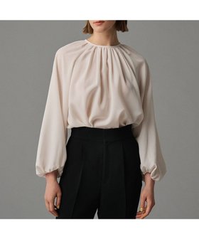 【アンクレイヴ/uncrave】 【吸水速乾・接触冷感・洗濯機洗い可】シアーボイル ボリュームスリーブブラウス(uncrave STANDARD)人気、トレンドファッション・服の通販 founy(ファニー) ファッション Fashion レディースファッション Fashion for Women トップス・カットソー Cut & Sew Tops シャツ・ブラウス・オフィスカジュアル Elegant Blouses & Button-Ups ボリューム袖・フリルスリーブブラウス Voluminous & Ruffle Sleeves / Puffy Sleeve Tops ギャザー Gathered, Ruffled 吸水 Absorbent, Quick-Dry 雑誌 Magazine, Fashion Magazine ドレープ Drape, Draping Fabric A/W・秋冬 Autumn/Winter S/S・春夏 SS, Spring/Summer, Warm Season 夏 Summer エレガント 上品 Elegant |ID:prp329100004539827