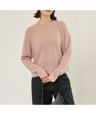 【アンフィーロ 自由区/UNFILO】のファインアルパカ クルーネック 人気、トレンドファッション・服の通販 founy(ファニー) ファッション Fashion レディースファッション Fashion for Women トップス・カットソー Cut & Sew Tops ニット Knit Tops & Sweaters ウォッシャブル Machine Washable シンプル Simple, Minimal セーター Sweater, Knitwear バランス Balance, Style Balance フォルム Silhouette, Form ボトム Bottoms, Lower Wear リラックス Relax, Relaxed Fit エレガント 上品 Elegant 畦 Ribbed Knit A/W・秋冬 Autumn/Winter 軽量 Lightweight, Ultra Light thumbnail ピンク|ID: prp329100004539861 ipo3291000000033671917