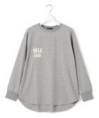 【ジェイプレスヨークストリート/J.PRESS YORK STREET】の【WOMEN】YALE × J.PRESS YORK STREET コラボワンポイントTシャツ ライトグレー系|ID: prp329100004539884 ipo3291000000032077488