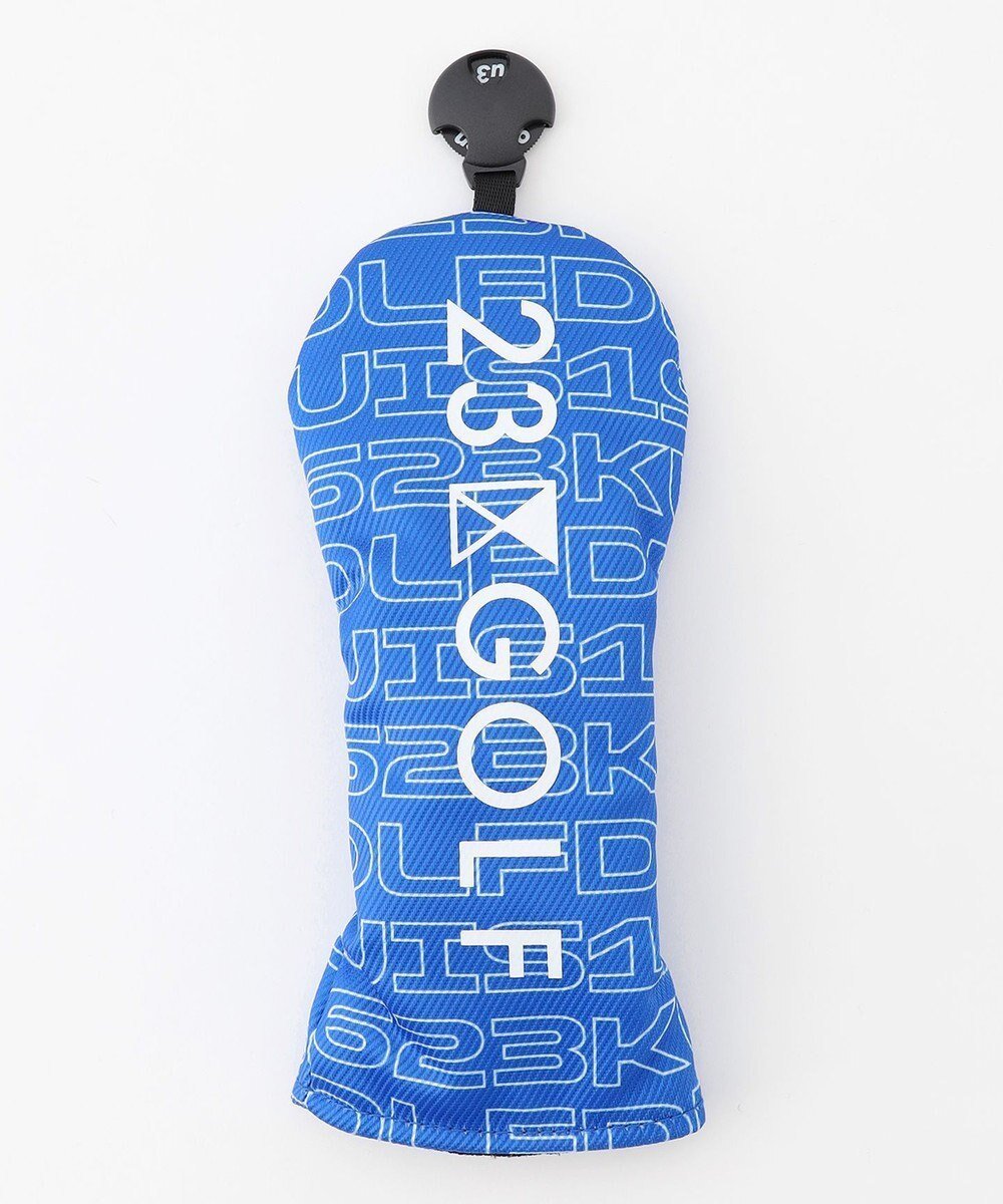 【23区 ゴルフ/NIJYUSANKU GOLF】の【UNISEX】オリジナル変形ロゴ ヘッドカバー インテリア・キッズ・メンズ・レディースファッション・服の通販 founy(ファニー) 　ファッション　Fashion　レディースファッション　Ladies' Fashion Online　スポーツウェア　Sportswear　スポーツグッズ　Sporting Goods　春　Spring　スタンド　Stand　スポーツ　Sports　トラベル　Travel　ボーダー　Border　ユニセックス　Unisex　S/S・春夏　Ss・Spring/Summer　おすすめ　Recommend　夏　Summer　ゴルフ　Golf　ギフト プレゼント　Gift Present　スカイブルー系5|ID: prp329100004539893 ipo3291000000032686192