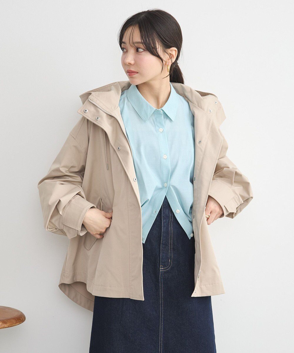 【アースミュージックアンドエコロジー/earth music&ecology】のマウンテンパーカー インテリア・キッズ・メンズ・レディースファッション・服の通販 founy(ファニー) 　ファッション　Fashion　レディースファッション　WOMEN　アウター　Coat Outerwear　ジャケット　Jackets　アウトドア　Outdoor　シルバー　Silver　シンプル　Simple　ジャケット　Jacket　スタイリッシュ　Stylish　パーカー　Hoodie　ポケット　Pocket　エレガント 上品　Elegant　夏　Summer　春　Spring　S/S・春夏　Ss・Spring/Summer　ベージュ|ID: prp329100004539900 ipo3291000000032077603