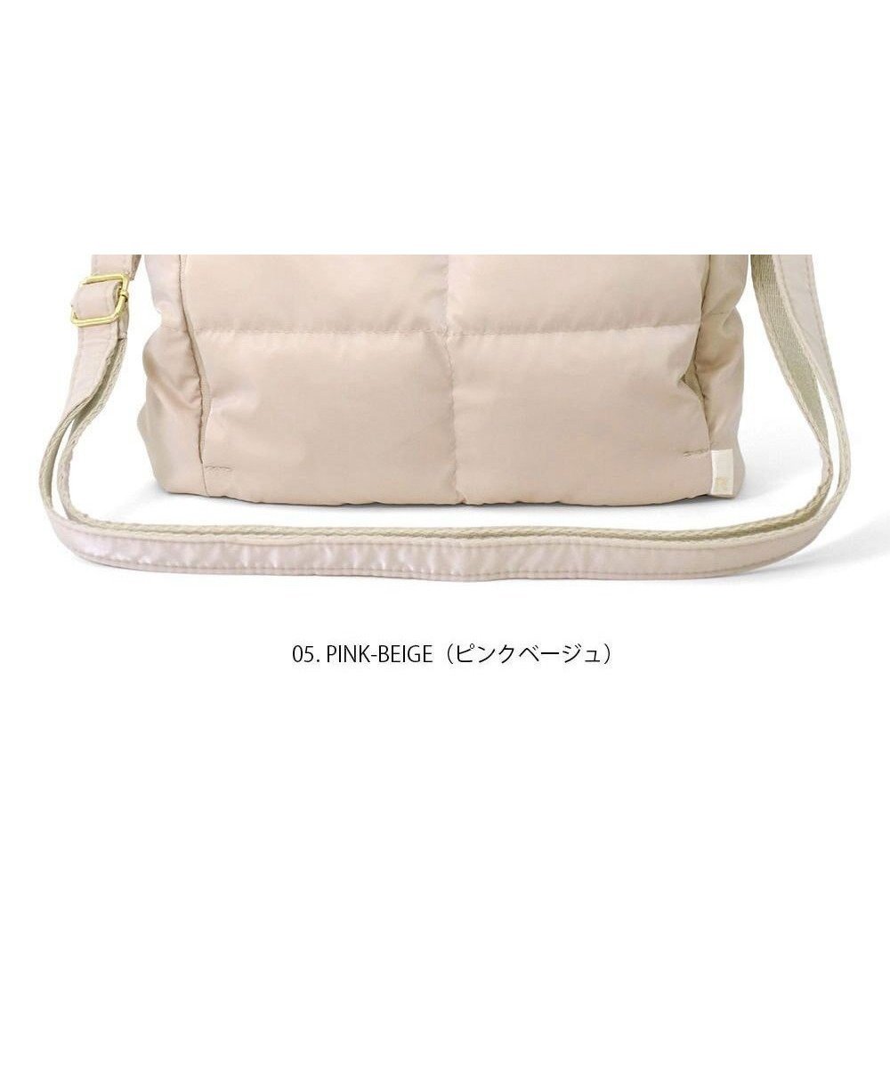 【ルートート/ROOTOTE】の1340【2way 軽量】FE.ベビールー.ルートートカロ-B インテリア・キッズ・メンズ・レディースファッション・服の通販 founy(ファニー) 　ファッション　Fashion　レディースファッション　WOMEN　バッグ　Bag　インナー　Inner　カメラ　Camera　キルティング　Quilting　軽量　Lightweight　ショルダー　Shoulder　スタイリッシュ　Stylish　スマホ　Smartphone　スマート　Smart　フェザー　Feather　ベビー　Baby　ポケット　Pocket　NEW・新作・新着・新入荷　New Arrivals　05:ピンクベージュ|ID: prp329100004539909 ipo3291000000032077680
