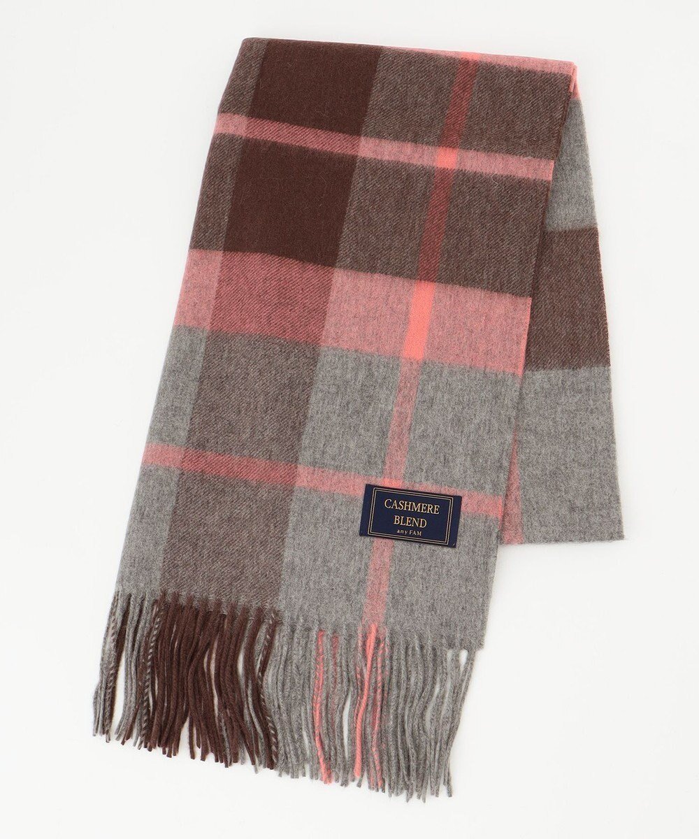 【エニー/ANY】のカシミアブレンドストール インテリア・キッズ・メンズ・レディースファッション・服の通販 founy(ファニー) ファッション Fashion レディースファッション Fashion for Women ストール Soft & Warm Scarves マフラー・スヌード / 冬小物の定番 Scarves & Mufflers ストール Stole, Wrap スヌード Snood, Infinity Scarf チェック Check, Plaid, Tartan マフラー Scarf, Muffler 無地 Plain, Solid Color ワンポイント One Point, Statement Accent A/W・秋冬 Autumn/Winter 再入荷 Restock / Back in Stock おすすめ Recommended / Our Picks ギフト プレゼント Gift / Present サーモンピンク|ID: prp329100004539933 ipo3291000000034202855