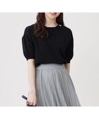 【エニィ スィス/any SiS】の【接触冷感・UVケア】フロント切替 プルオーバー 人気、トレンドファッション・服の通販 founy(ファニー) ファッション Fashion レディースファッション WOMEN トップス・カットソー Tops/Tshirt ニット Knit Tops プルオーバー Pullover おすすめ Recommend オイル Oil シンプル Simple セーター Sweater フロント Front ボーダー Border 再入荷 Restock/Back In Stock/Re Arrival 切替 Switching 半袖 Short Sleeve 夏 Summer 春 Spring S/S・春夏 Ss・Spring/Summer 無地 Plain Color thumbnail ブラック|ID: prp329100004539941 ipo3291000000032077917